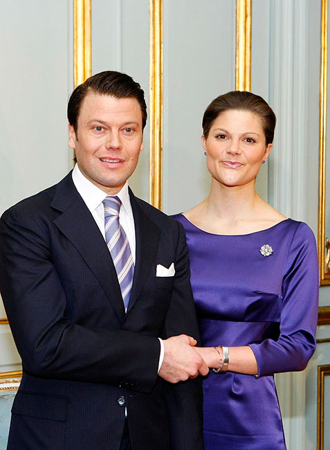 Daniel Westling y la princesa Victoria
