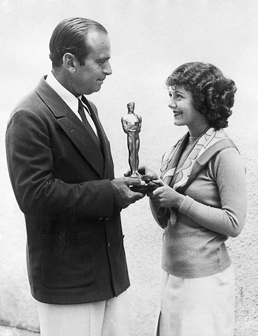 Janet Gaynor en el Oscar