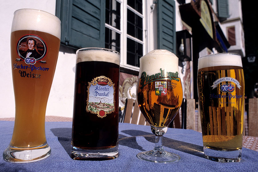 Vasos de cerveza