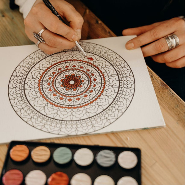 Cómo hacer mandalas