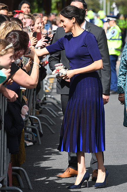 Harry y Meghan en Rotorua