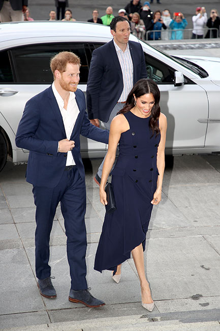 Harry y Meghan en Auckland
