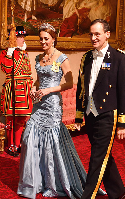 Kate con vestido Alexander McQueen
