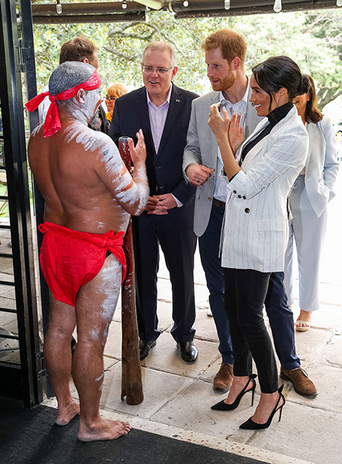 Meghan y Harry en Sídney