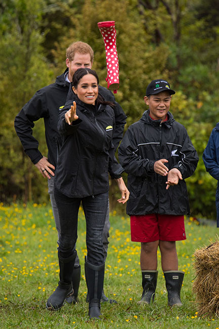 Harry y Meghan en Auckland