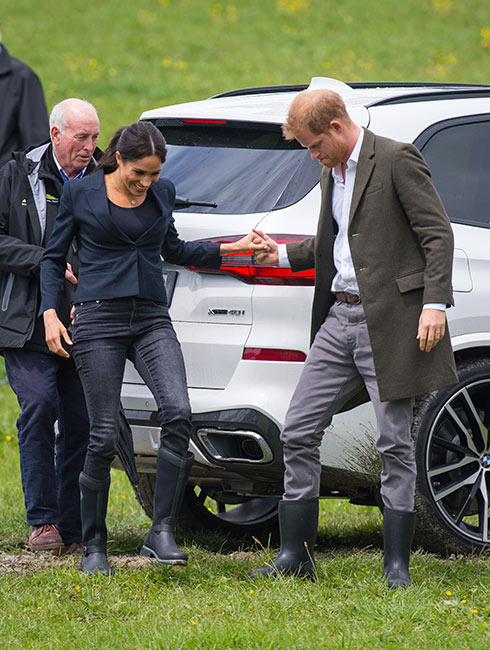 Harry y Meghan en Auckland