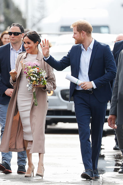 Harry y Meghan en Auckland