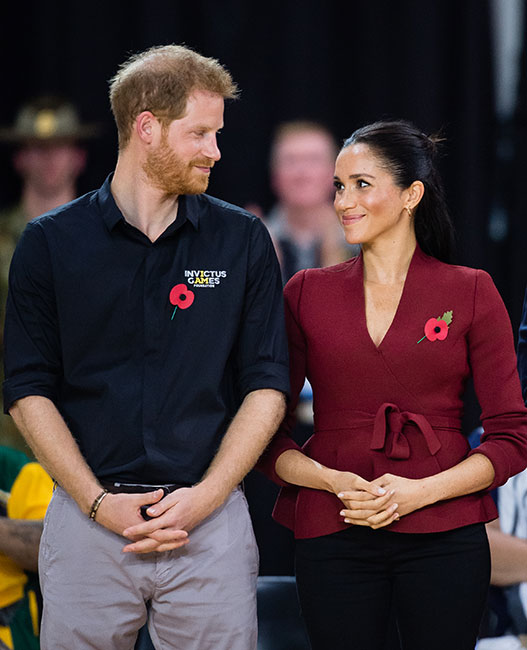 Meghan Markle en la final de los Invictus Games en Sídney