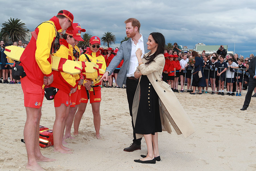 Los duques de Sussex en Melbourne