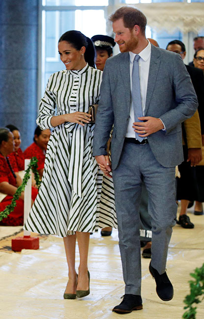 Meghan y Harry en Tonga