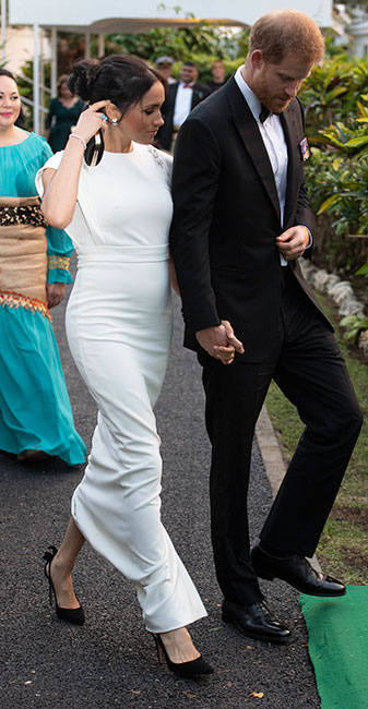 Meghan de gala en Toga