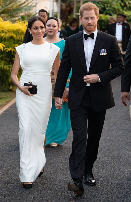 Meghan de gala en Toga