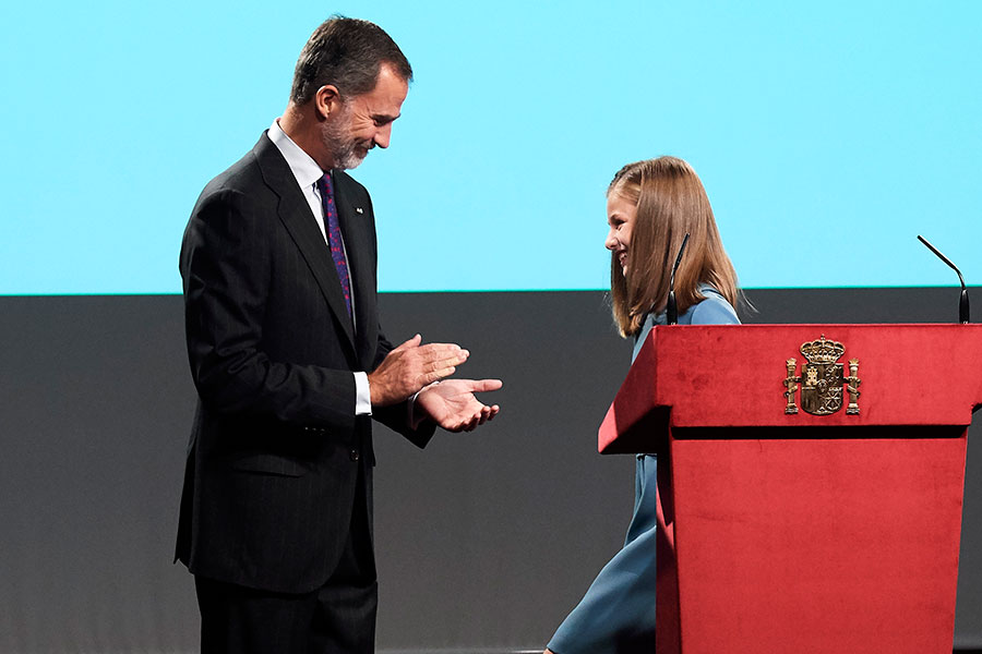 Discurso de la princesa Leonor