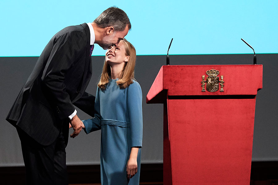 Discurso de la princesa Leonor