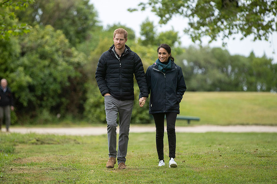 Harry y Meghan en Nueva