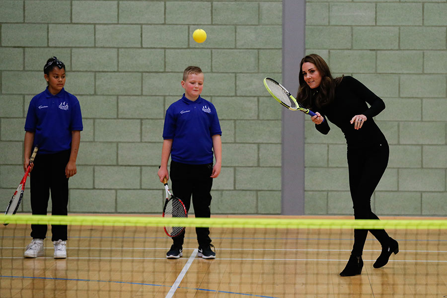 William y Kate en Coach Core