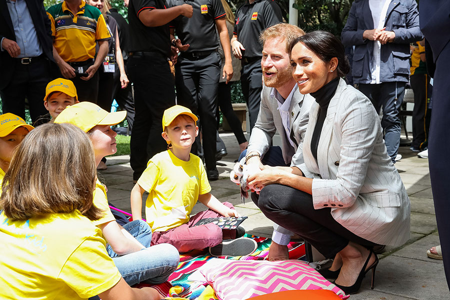 Meghan y Harry en Sídney
