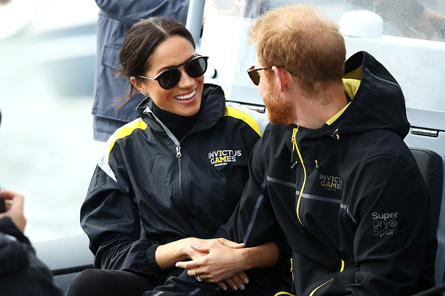 Meghan y Harry en Sídney