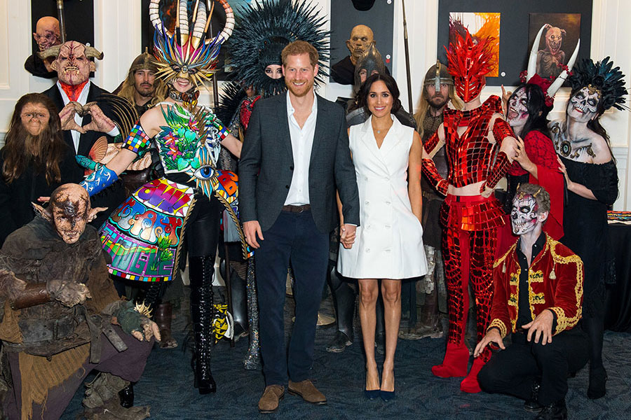 Harry y Meghan en Nueva