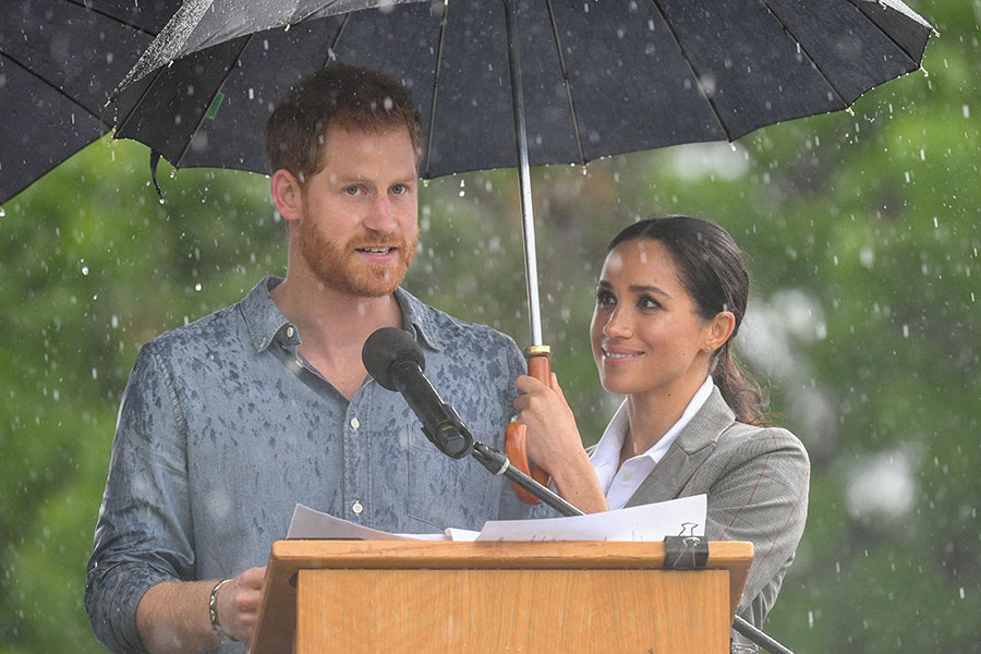Harry y Meghan en Dubbo