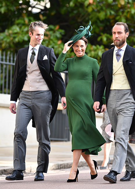 Pippa Middleton en la boda de la princesa Eugenia