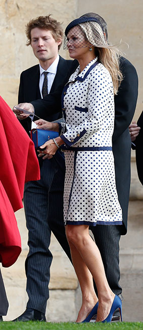 Kate Moss en la boda de la princesa Eugenia