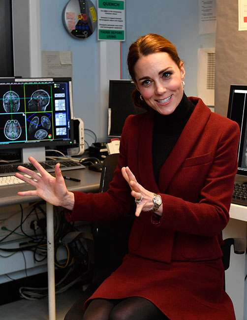 Kate Middleton en la University Collage de Londres