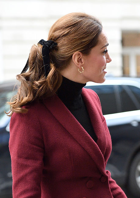 Cola de caballo de Kate Middleton
