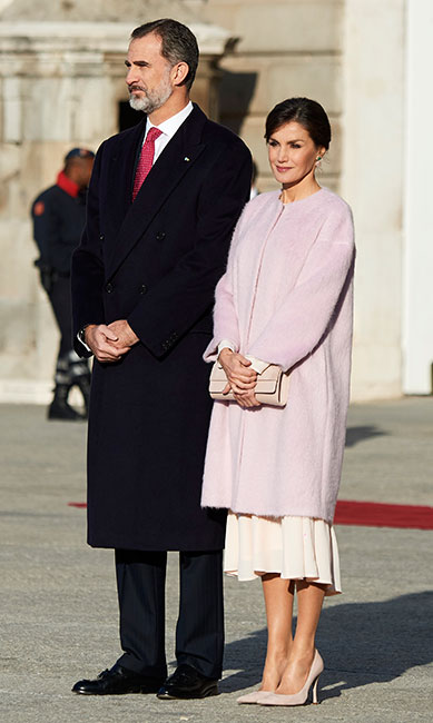 Rey Felipe VI y reina Letizia