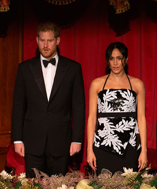 Meghan en la Royal Variety Performance