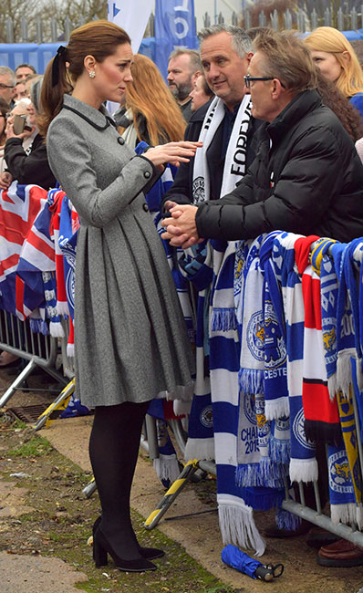 William y Kate en Leicester