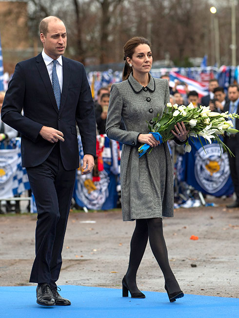 William y Kate en Leicester