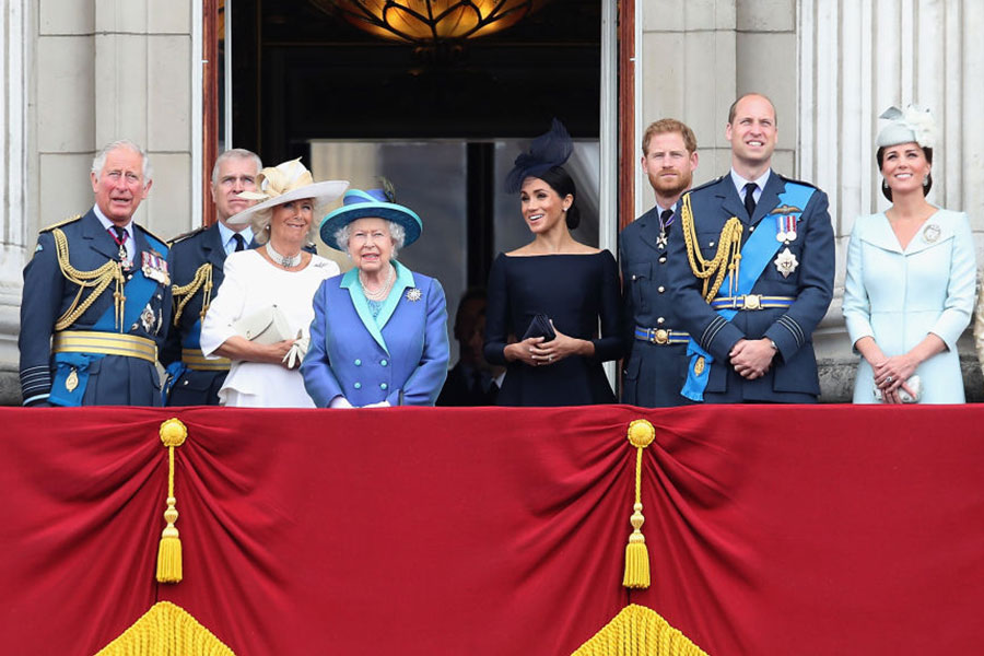 Familia real británica