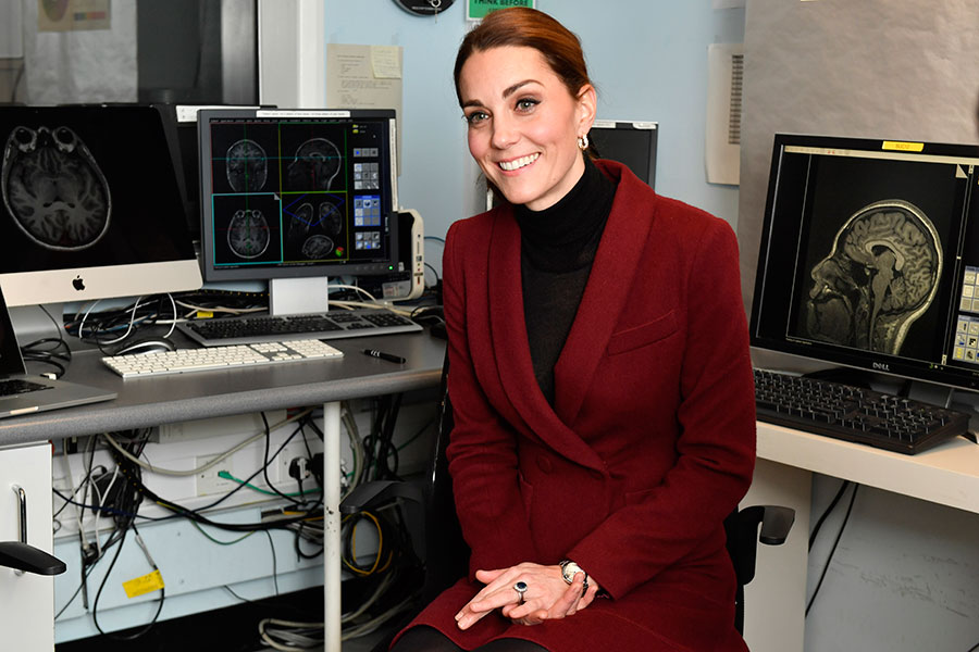 Kate Middleton en la University Collage de Londres