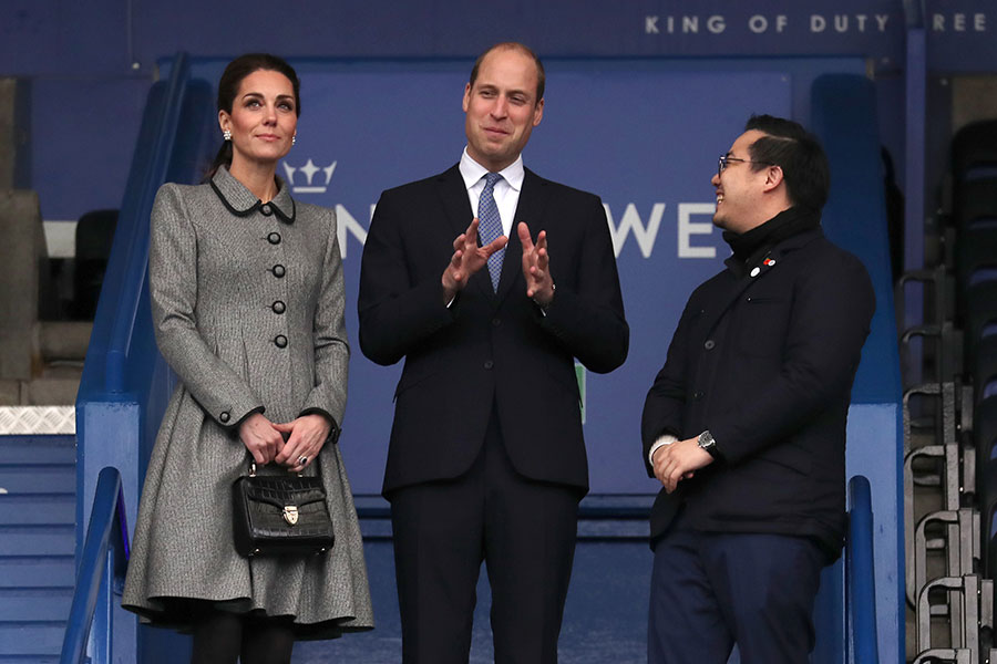 William y Kate en Leicester