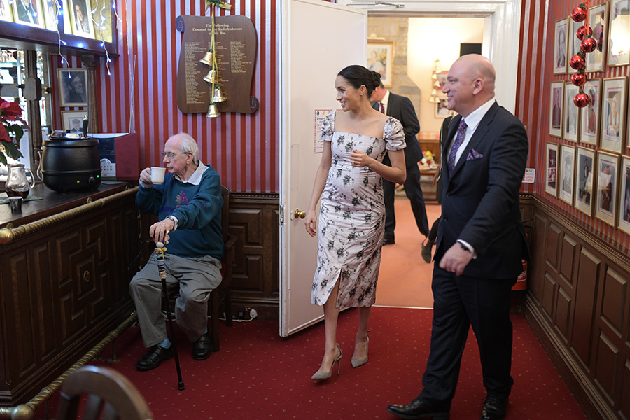 Meghan Markle en Brinsworth House