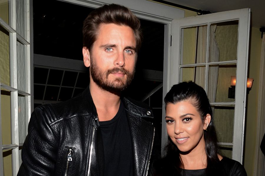 Scott Disick y Kourtney Kardashian
