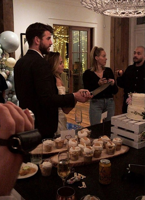 Supuesta boda de Miley Cyrus y Liam Hermsworht