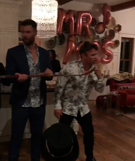 Supuesta boda de Miley Cyrus y Liam Hermsworht