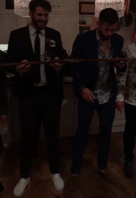 Supuesta boda de Miley Cyrus y Liam Hermsworht