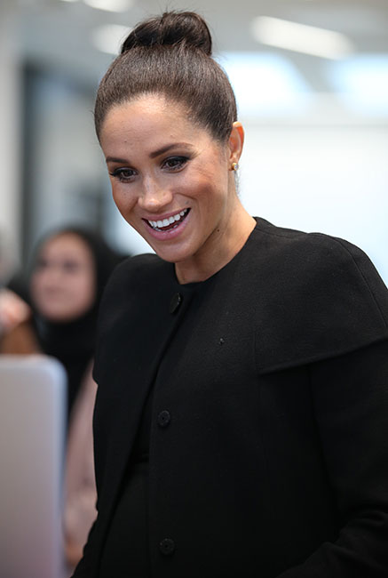 Meghan Markle en la Univesidad de Londres