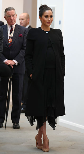 Meghan Markle en la Univesidad de Londres
