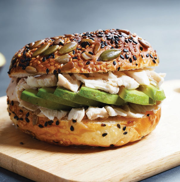 Sándwich de aguacate
