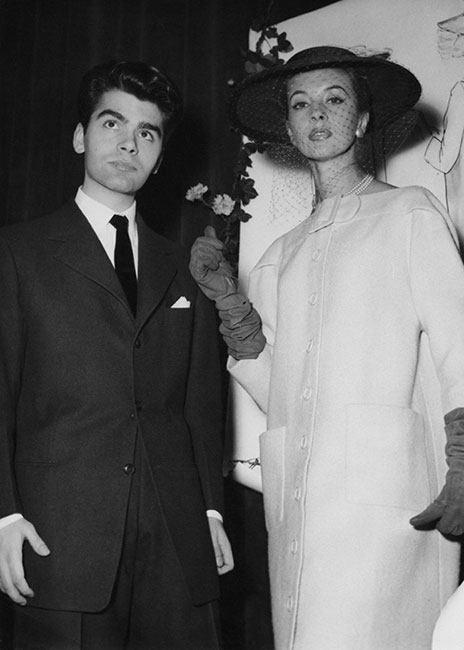 Karl Lagerfeld en 1954