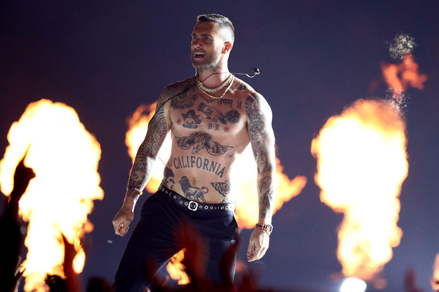 Maroon 5 en el Super Bowl
