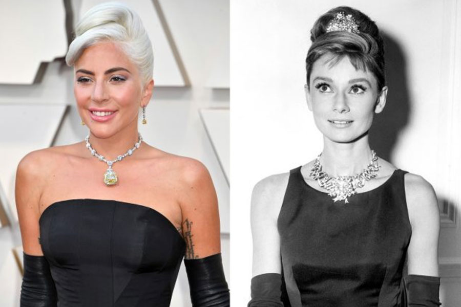Lady Gaga y Audrey Hepburn