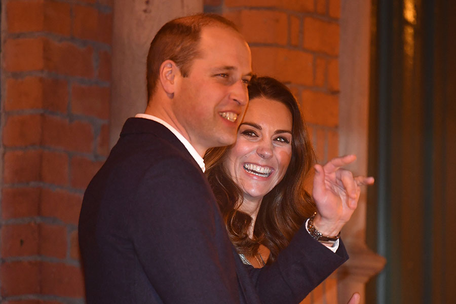 William y Kate en el Empire Music Hall de Belfast