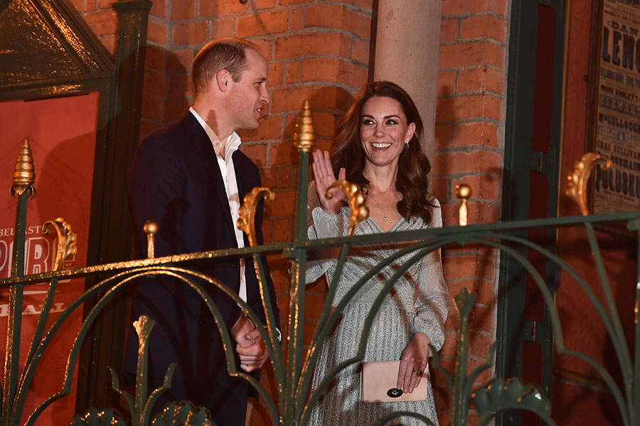 William y Kate en el Empire Music Hall de Belfast