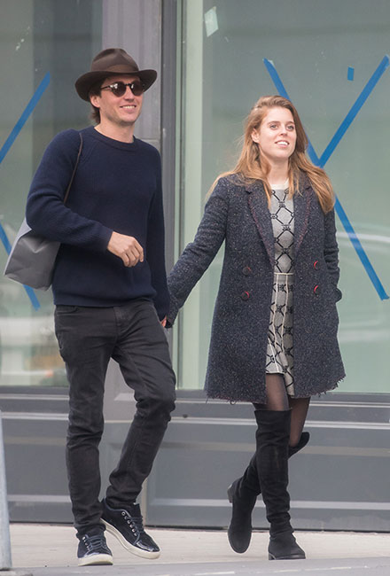 Princesa Beatriz y Edoardo en NY