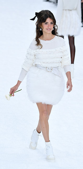Penélope Cruz para desfile de Chanel